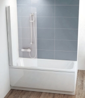 Шторки для ванной Шторка для ванны RAVAK CVS1 - 80 (Satin - Transparent)